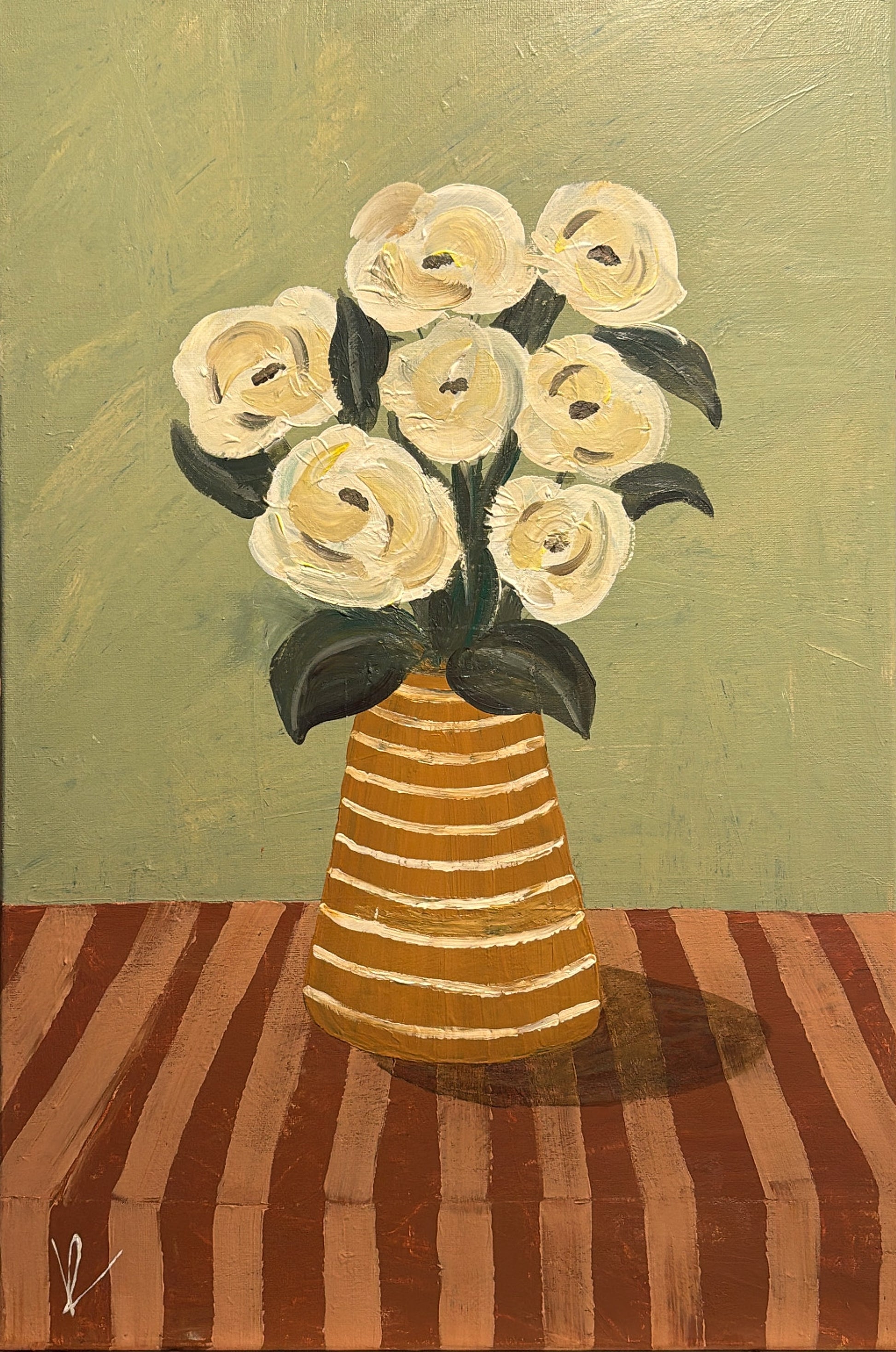 Happiness On A Table — Original Painting
